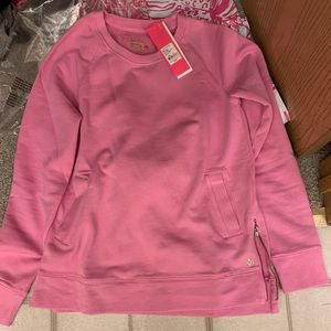 Lilly Pulitzer luxe athletic sweatshirt